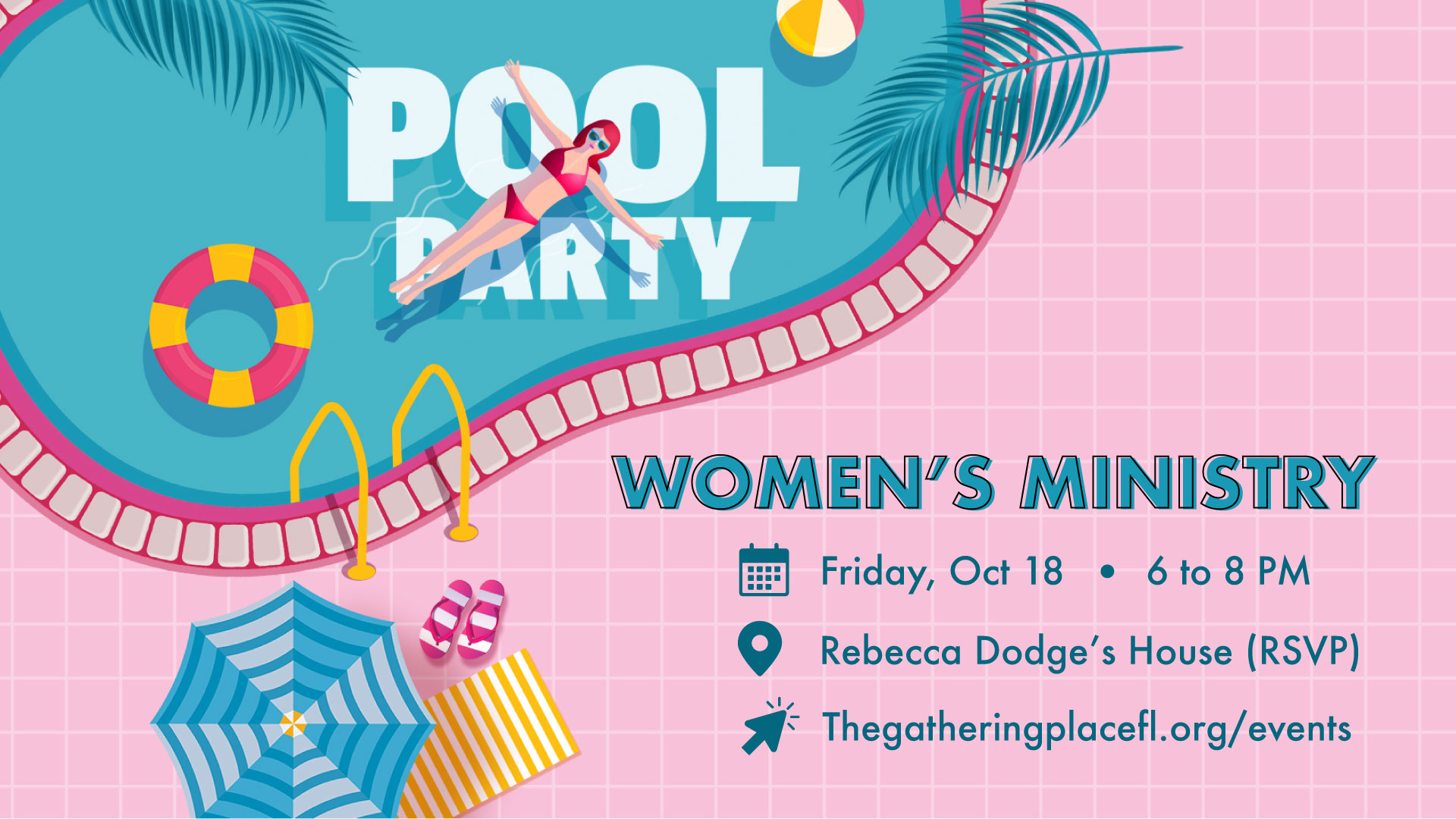 Women's Ministry Pool Party